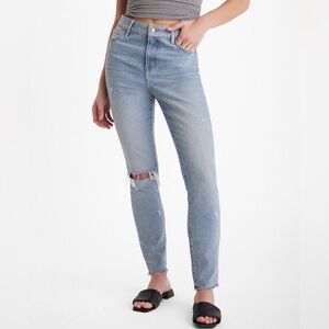 High waist 50/50 skinny jeans